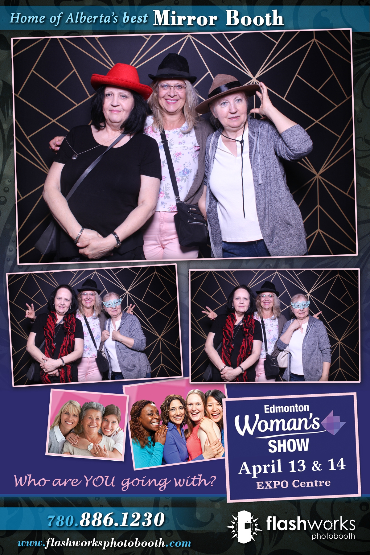 Spring Edmonton Woman's Show 2019 | View more photos from the event at gallery.flashworksphotobooth.com/u/FlashworksPhotoboothInc/Spring-Edmonton-Womans-Show-2019